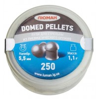 Пули Люман Domed Pellets 5.5 мм, 1,1 г (250 штук)